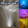 Lumitero Nordic Lamp LED Starry Projection Built-in Bluetooth Speaker and Remote Multi-Color Night Lamp